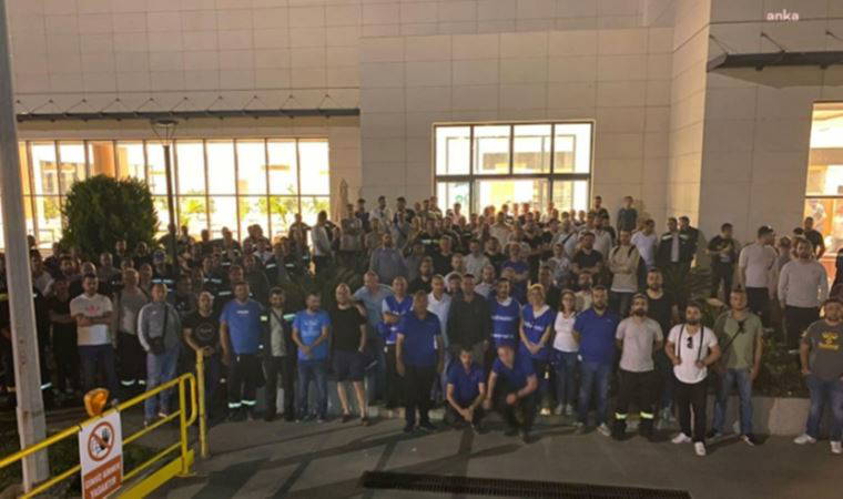TÜPRAŞ'ta eylem: İşçiler rafineriye kapandı