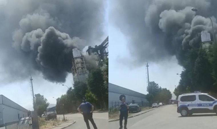 İnegöl'de mobilya fabrikasında yangın; Ölü ve yaralılar var