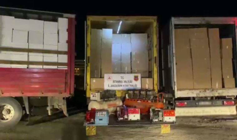 Jandarma’dan kaçak sigara operasyonu (04 Mayıs 2022) (Video Haber)
