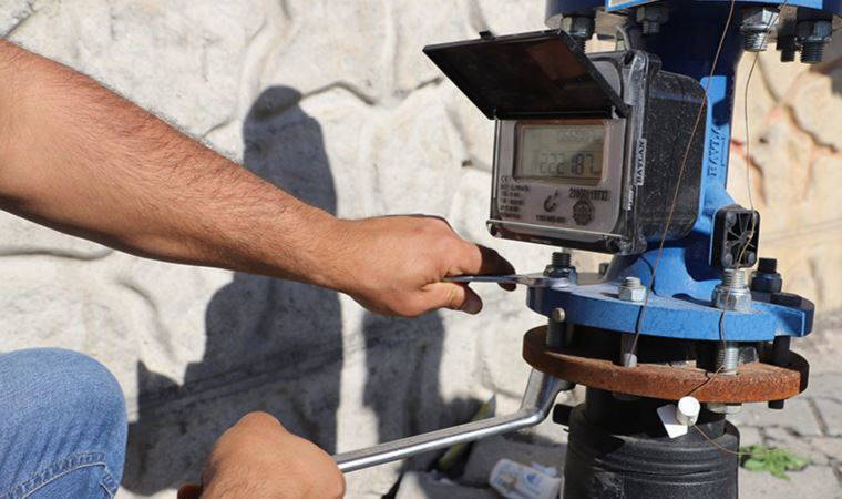 Ana sayaçlarla kayıp ve kaçak su kullanımına önlem