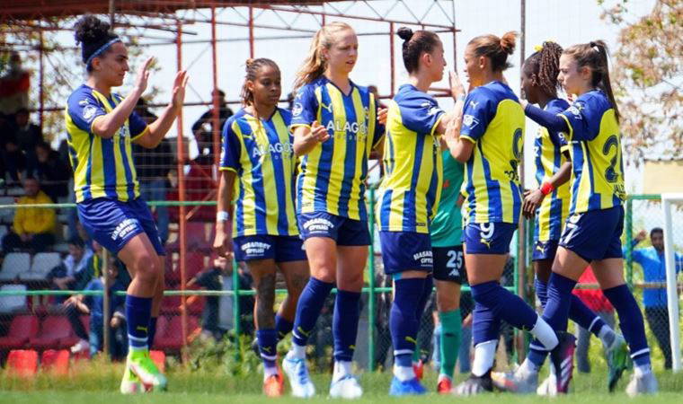 Fenerbahçe Kadın Futbol Takımı, 102 gole ulaştı