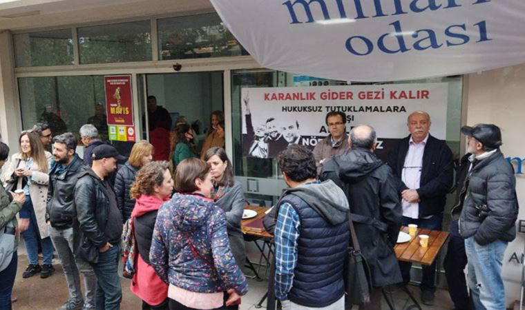 Gezi Davası kararlarına karşı 'Adalet Nöbeti' sürüyor