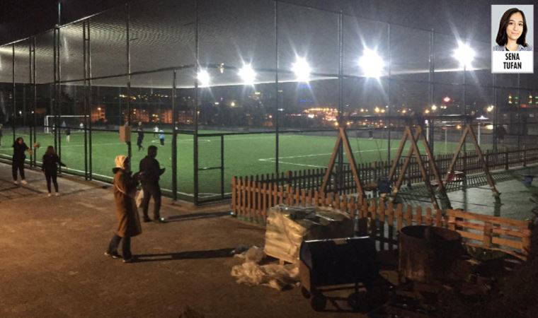 AKP’li Ümraniye Belediyesi, lüks siteye kapalı pazar alanı verdi