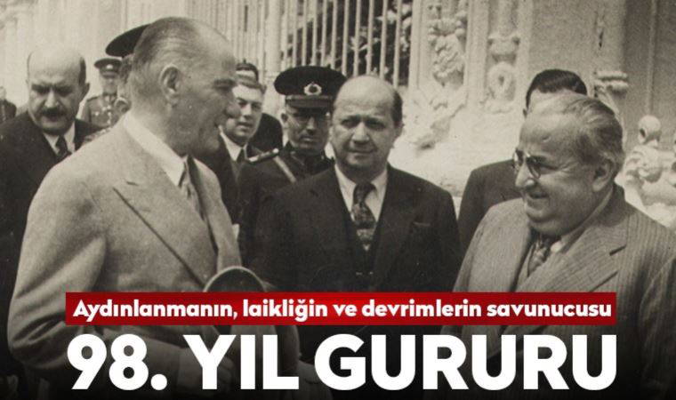 Cumhuriyet gazetesinin 98. yıl gururu
