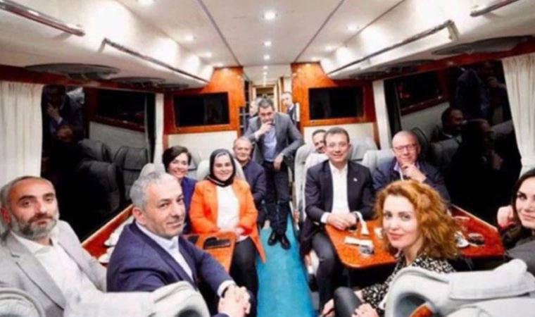 İmamoğlu'nun otobüsündeki Nagehan Alçı'dan yeni 'açıklama'