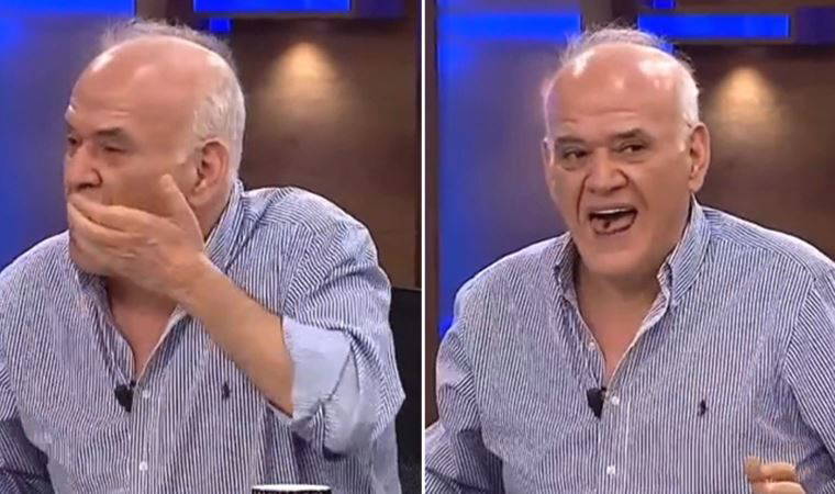 Ahmet Çakar, canlı yayında sinek yedi