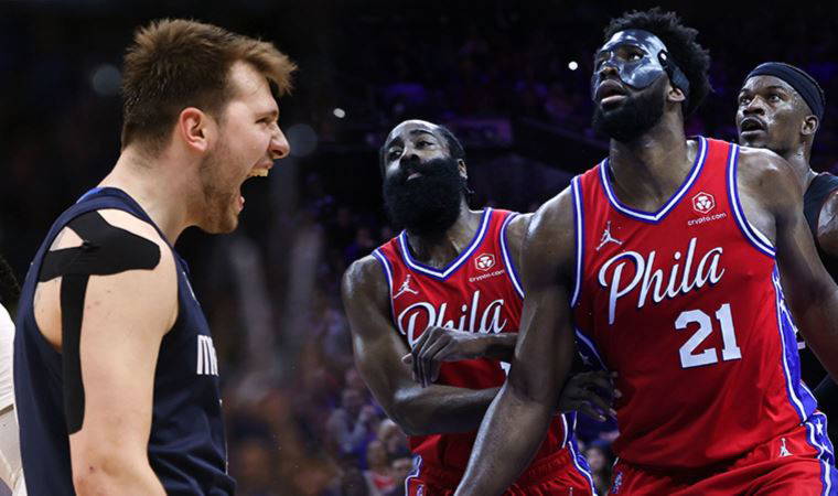 NBA'de Sixers ve Mavericks, serilerinde eşitliği yakaladı