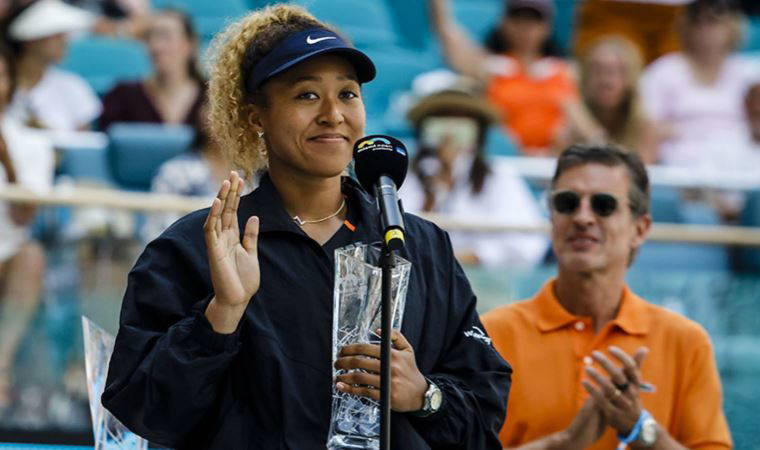 Naomi Osaka, sakatlığı nedeniyle Roma Açık'tan çekildi