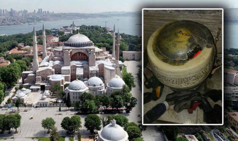 Valilik: Ayasofya'daki su haznesi fotoğrafı geçmişe ait