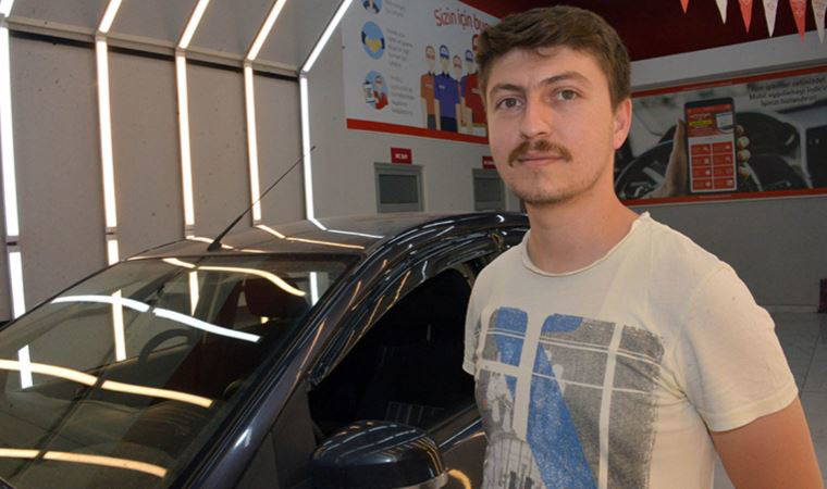 Satmak istediği otomobilin 2 aracın birleşimiyle yapıldığı ortaya çıktı