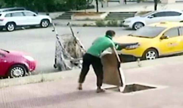 Gaziantep'te rögar kapağı hırsızlığı: 2 gözaltı