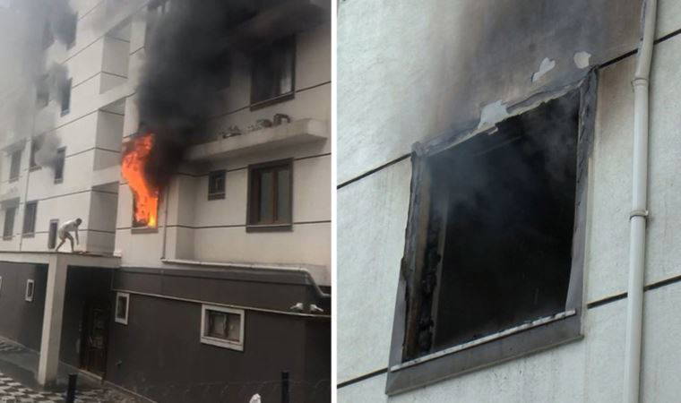 Pendik'te yangın paniği: Daire alev alev yandı, dumanlar gökyüzünü sardı!