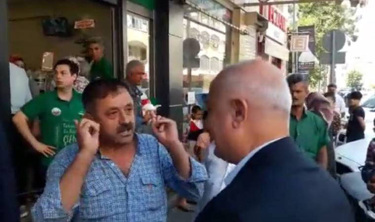 Yurttaştan AKP ilçe başkanına tepki: 'Hakkımı helal etmiyorum'