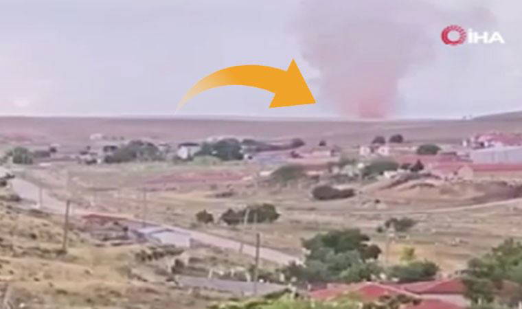 Başkent'te hortum paniği