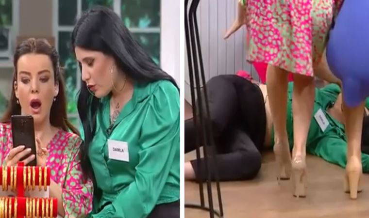 Televizyonda bu da oldu: 'Gelinim Mutfakta'da videoyu izledi, yere yığıldı