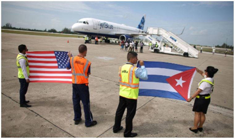 ABD, Küba'ya uyguladığı tüm uçuş yasaklarını kaldırdı