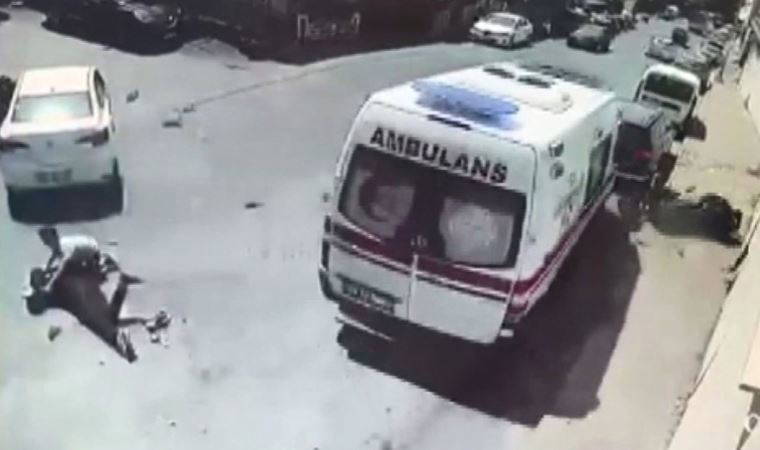 Sarıyer'de ambulans şoförünün dikkati olası faciayı önledi! (03 Haziran 2022) (Video Haber)