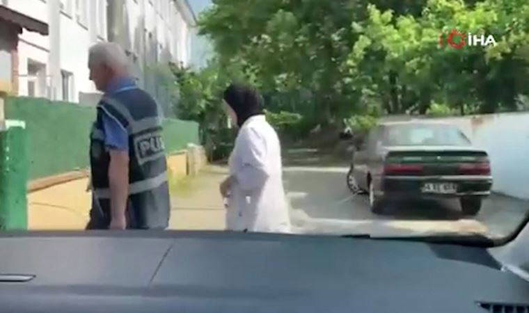 Kimliğini evde unutan görme engelli öğrenciyi polis sınava yetiştirdi