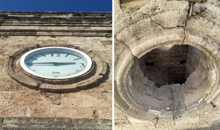 Tarihi Saat Kulesi'nin orijinal saatini çalıp, 'plastiğini' takmışlar