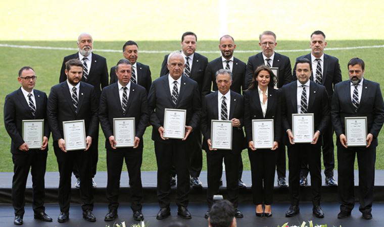 Beşiktaş Kulübü Yönetim Kurulunda görev dağılımı yapıldı