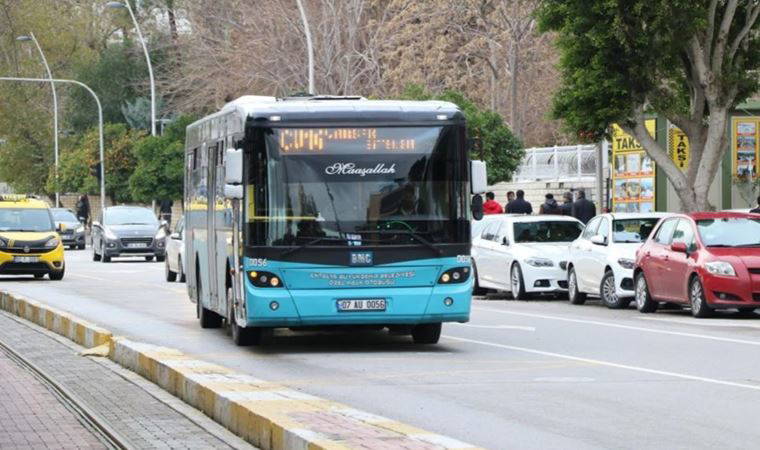 Antalya'da toplu taşımaya zam yapıldı