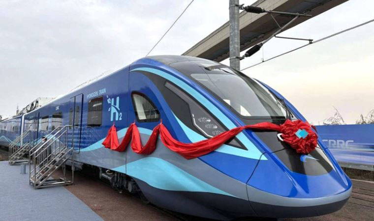 Hidrojen enerjili trenin yapımı tamamlandı