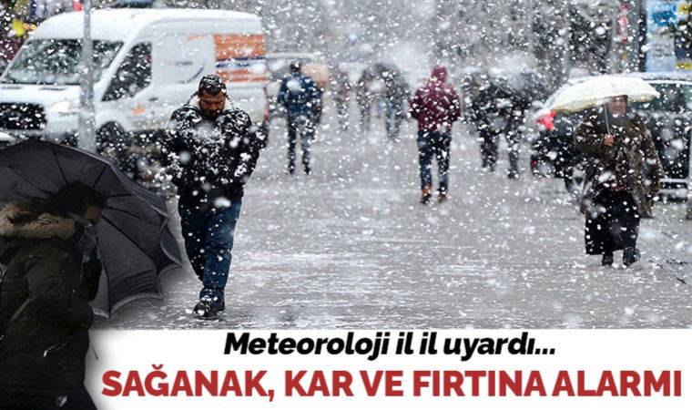 10 Ocak 2023 hava durumu raporu... Meteoroloji açıkladı: Bugün ve yarın hava nasıl olacak?