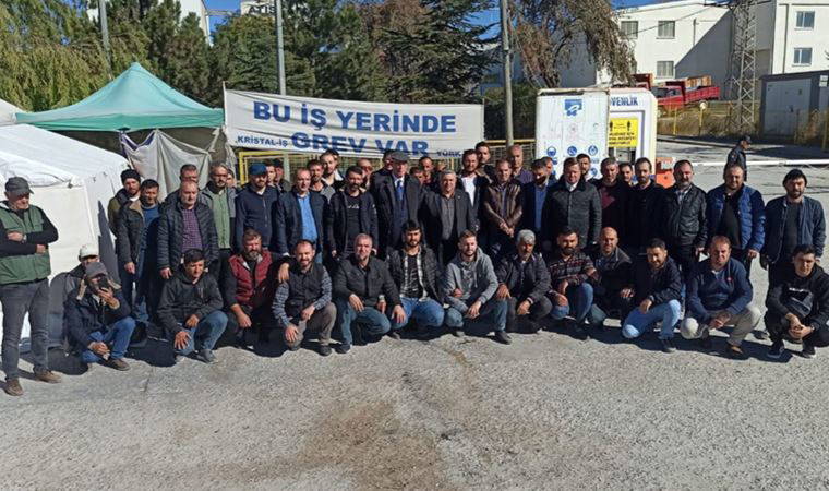 Eskişehir’de işçiler 194 gündür grevde: Soba ateşinde ısınıyorlar