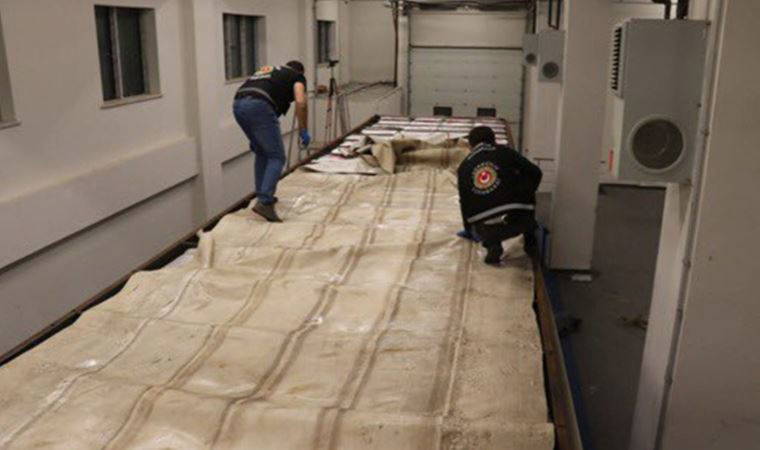 Bakan Muş: İpsala'da 603 kilo 500 gram uyuşturucu ele geçirildi