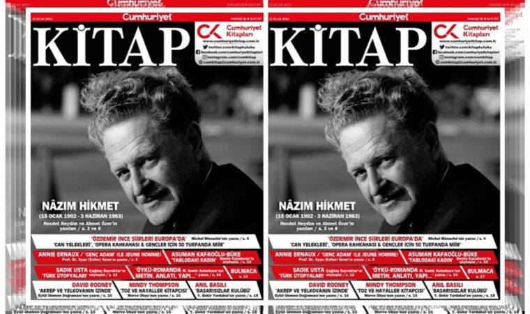 Nâzım Hikmet 121 yaşında! Bugün Cumhuriyet Kitap'ta!