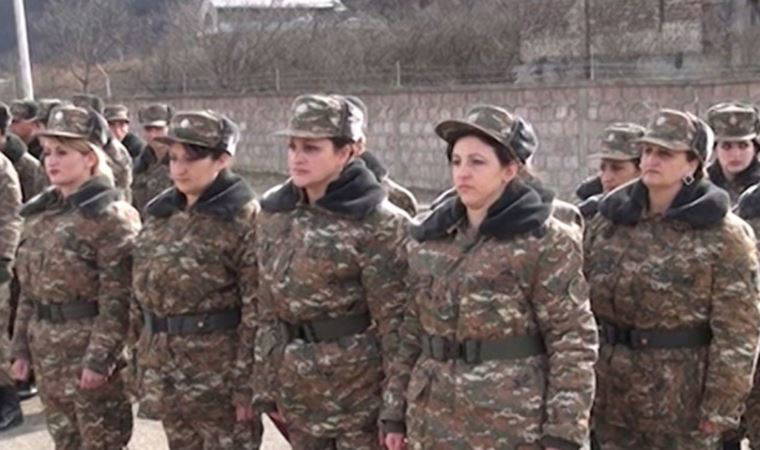Ermenistan'da kadınlar için 'gönüllü askerlik' hazırlığı