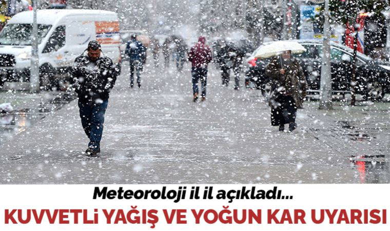 12 Ocak 2023 hava durumu raporu... Meteoroloji açıkladı: Bugün ve yarın hava nasıl olacak?