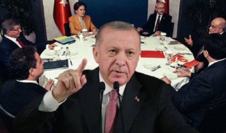 Erdoğan'ın hedefinde yine Altılı Masa var