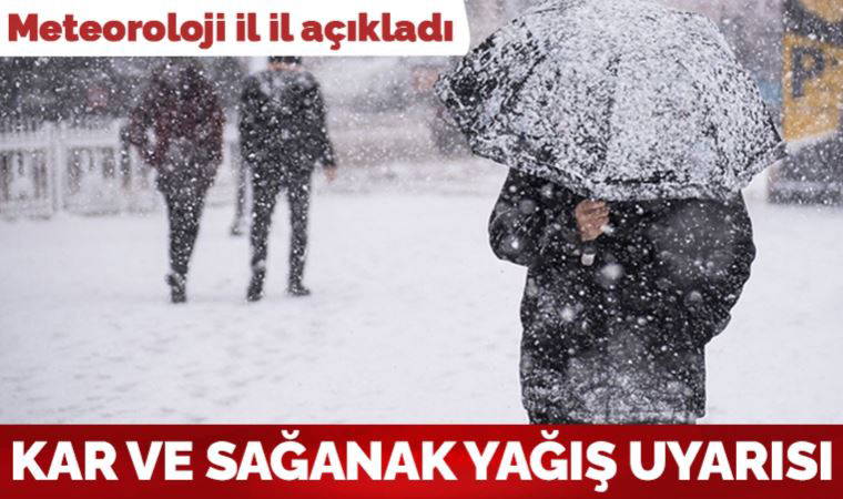 15 Ocak 2023 hava durumu raporu... Meteoroloji açıkladı: Bugün ve yarın hava nasıl olacak?
