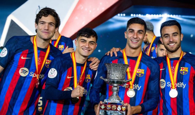 İspanya Süper Kupa'da şampiyon Barcelona
