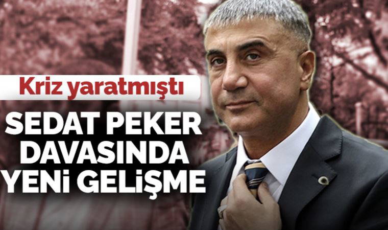 Kriz yaratmıştı: Sedat Peker davası 'tenis topu'na döndü