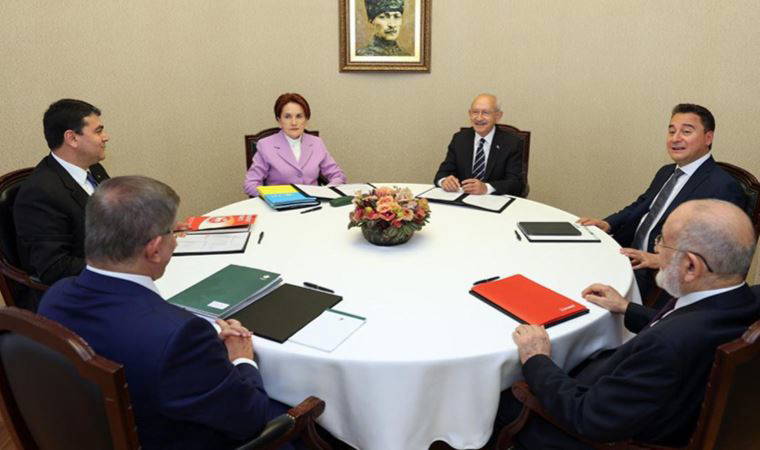 Altılı masanın 30 Ocak toplantısının ayrıntıları belli oldu