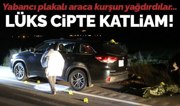 Mardin'de yabancı plakalı cipe silahlı saldırı: 4 ölü, 2 yaralı