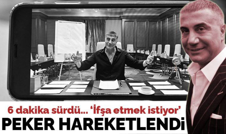 Sedat Peker'in Twitter hesabında hareketlilik: Önce paylaştı, sonra sildi