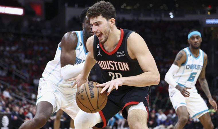 NBA'de milli basketbolcu Alperen Şengün'ün 'double-double'ı Houston Rockets'a yetmedi