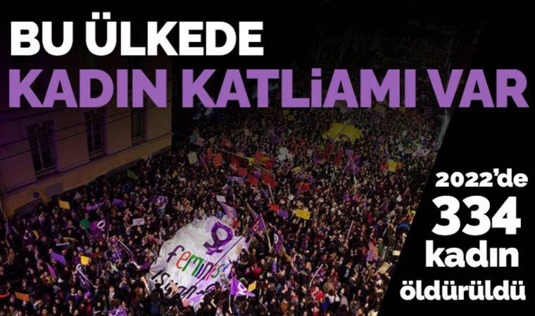 Kadın Cinayetlerini Durduracağız Platformu açıkladı: Türkiye'de 2022'de 334 kadın öldürüldü