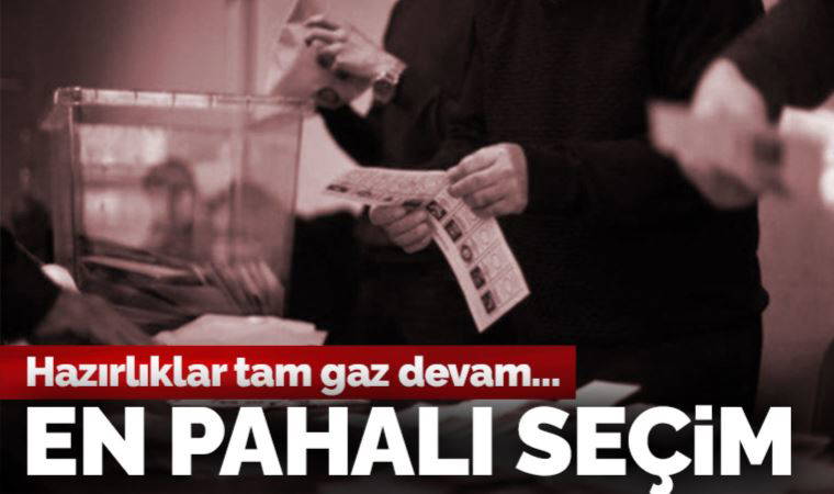 Seçim hazırlığı tam gaz