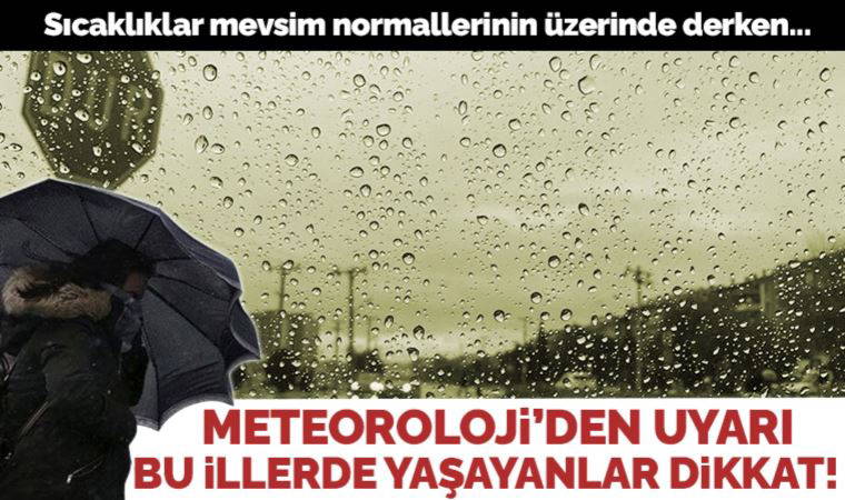 22 Ocak 2023 hava durumu raporu... Meteoroloji açıkladı: Bugün ve yarın hava nasıl olacak?