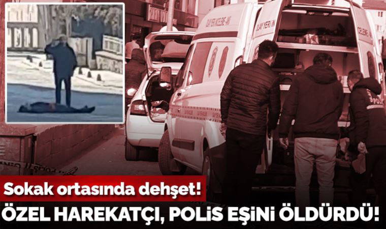Kırşehir'de polis boşanma aşamasındaki eşini öldürüp, intihar girişiminde bulundu