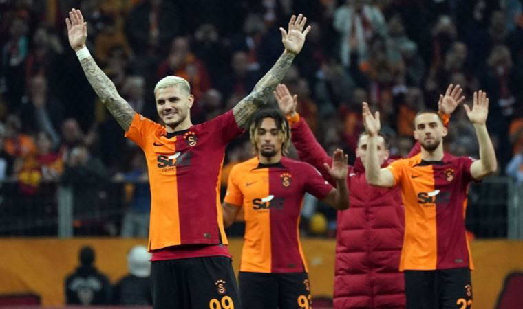 Galatasaray'da Mauro Icardi'nin vurduğu gol oldu