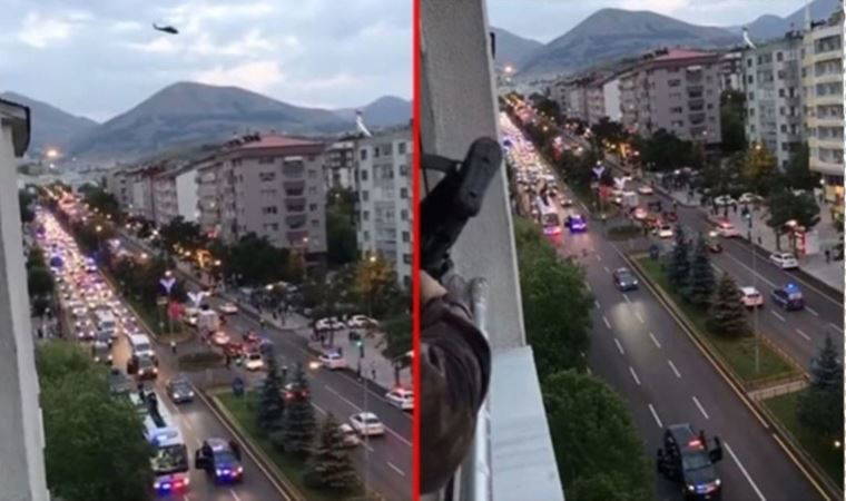 Havada, karada koruma! Erdoğan'ın araç konvoyu yine gündemde!