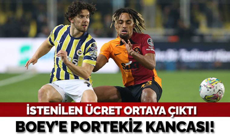 Sacha Boey'e Portekiz kancası: Galatasaray'ın İstediği ücret ortaya çıktı