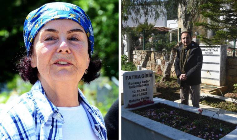 Kardeşi, ölüm yıl dönümünde Fatma Girik'in mezarını ziyaret etti: 'İnsanların vefasızlığı beni üzdü'