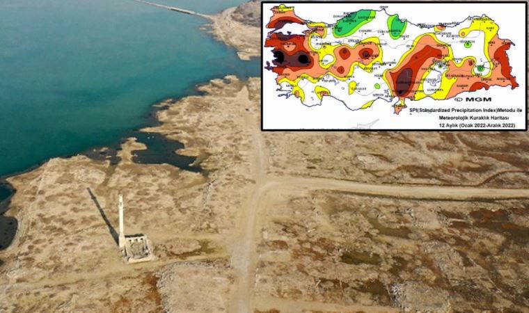 İzmir’deki kuraklık haritaya yansıdı: 200 günlük su kaldı!