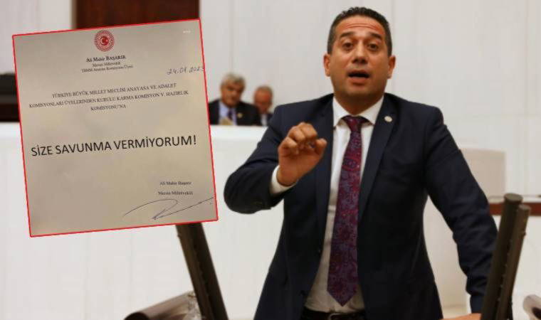 'Size savunma vermiyorum'